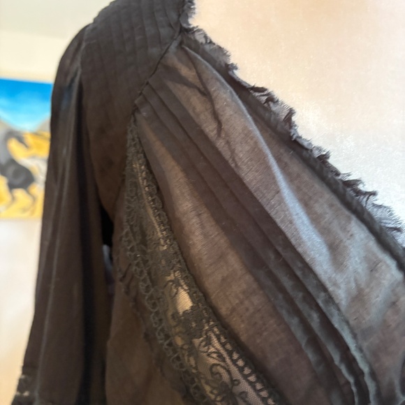 Free People Semi Shear Blouse - Picture 4 of 12